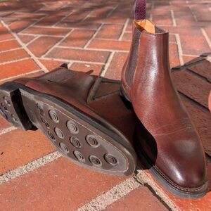 Ted Baker Dark Brown Leather Chelsea Boots